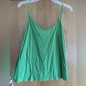 Olive green Club Monaco trapeze tank